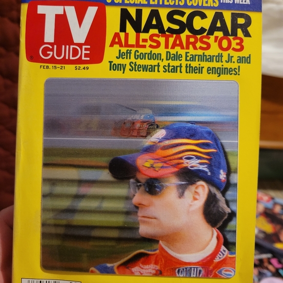 Nascar all stars 2003 TV Guides full set of 3 - Picture 4 of 5